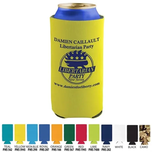 Photo of 16 Oz Tall Boy Pocket Can Coolie   3 Side Imprint Included!