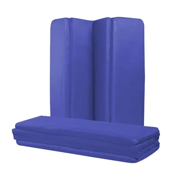 Royal Blue color option for Stadium Cushion   Polyester Foldable