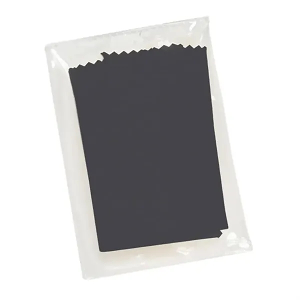 Black color option for Microfiber Cleaning Cloth W/Pouch
