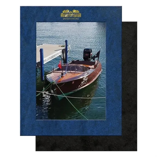 Main photo of 5" X 7" Leatherette Photo Frame With Custom Imprint