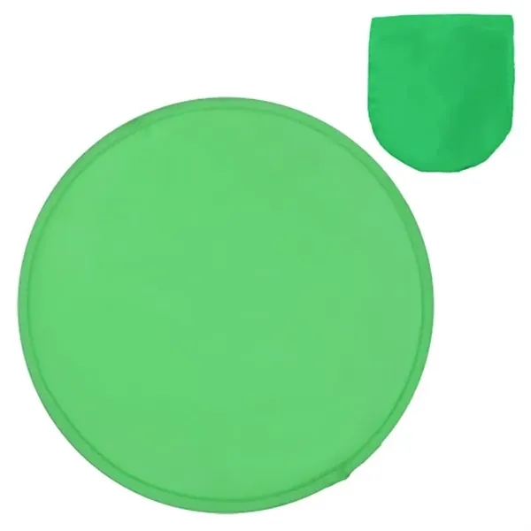 Green color option for 9.75" Pop Up Flying Disc W/ Pouch