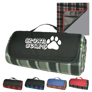 Photo of Picnic Blanket Roll Up W/Liner