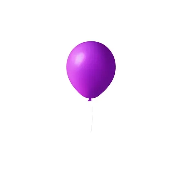 Purple color option for 10" Latex Balloon (2 Color)