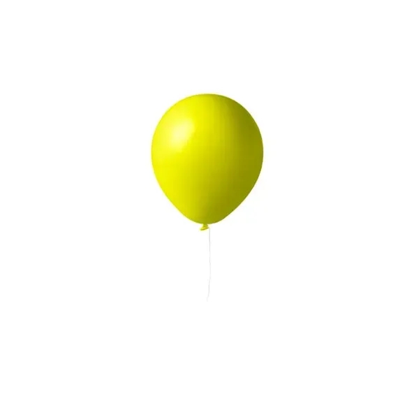 Yellow color option for 9" Latex Balloon (2 Color)