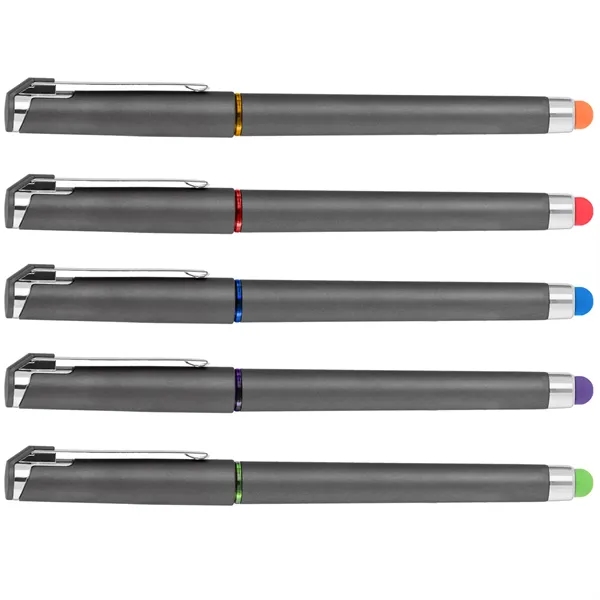 Gray/Gunmetal/Silver/Chrome/Black/Assorted color option for Islander Softy Gel W/ Stylus