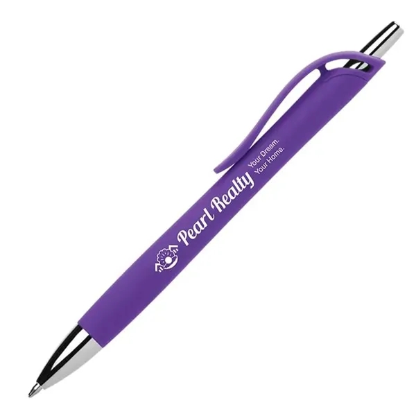 Purple color option for Plastic Soft Gel Pen