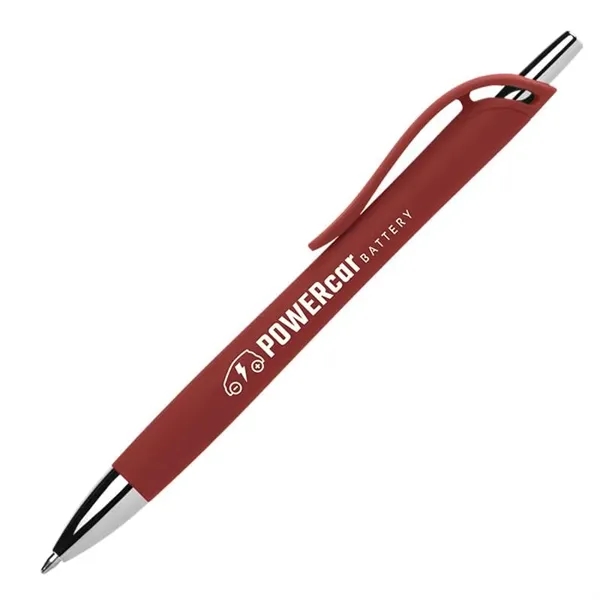 Red color option for Plastic Soft Gel Pen