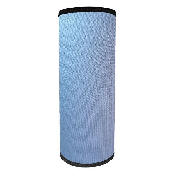 Light Blue color option for Colorful Can Cooler Full Length Bottle Sleeve