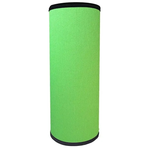 Lime color option for Colorful Can Cooler Full Length Bottle Sleeve