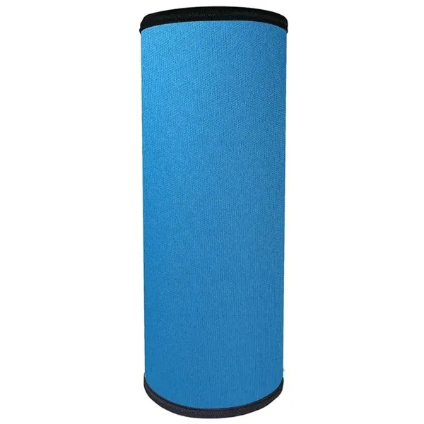 Neon Blue color option for Colorful Can Cooler Full Length Bottle Sleeve