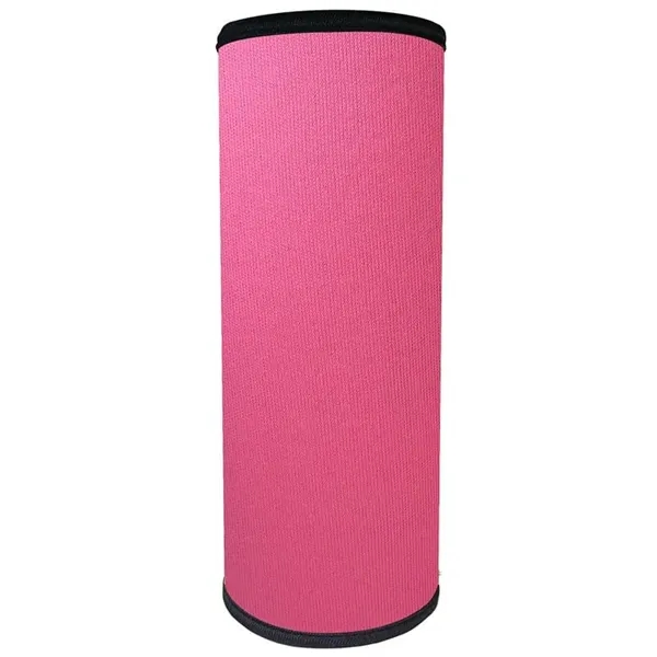 Neon Pink color option for Colorful Can Cooler Full Length Bottle Sleeve