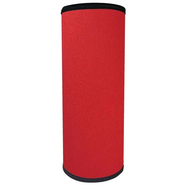 Red color option for Colorful Can Cooler Full Length Bottle Sleeve