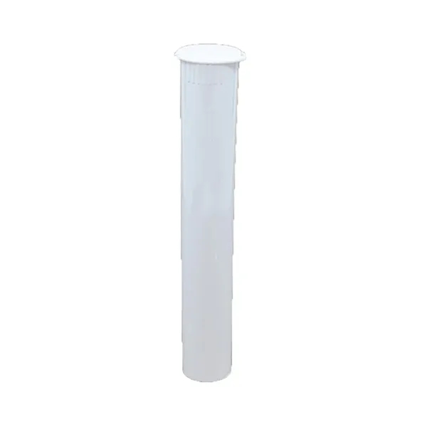 White color option for 109mm Squeezetop Child Resistant Joint / Pre Roll Tube