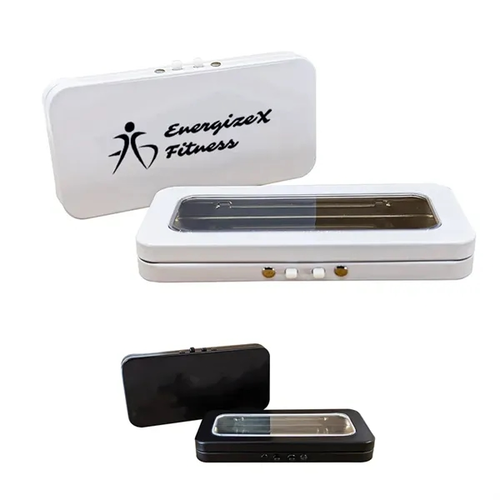 Main photo of Child Resistant Joint / Edible Hinged Tin Box With See Throu