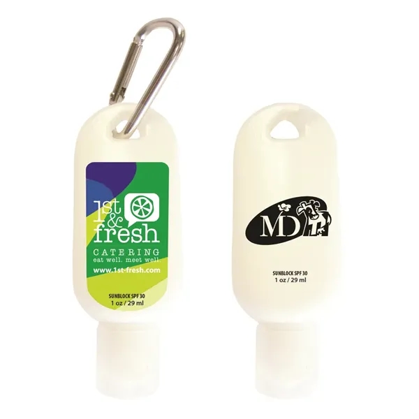 Tropical color option for Spf 30 Sunscreen 1 Oz Tottle