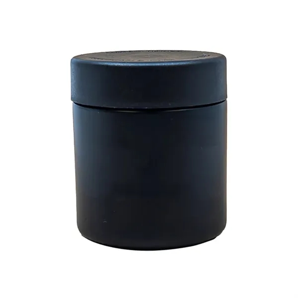 Black color option for 3 Oz Black Glass Jar