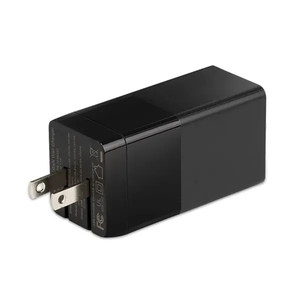 Black color option for Anderson 65 W Ga N Wall Charger