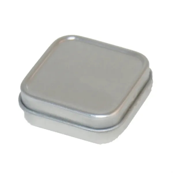 Silver color option for Square Mint Tin