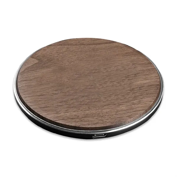 Walnut color option for Walnut 15 W Qi Wireless Charger