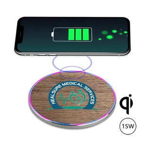 Photo of Walnut 15 W Qi Wireless Charger