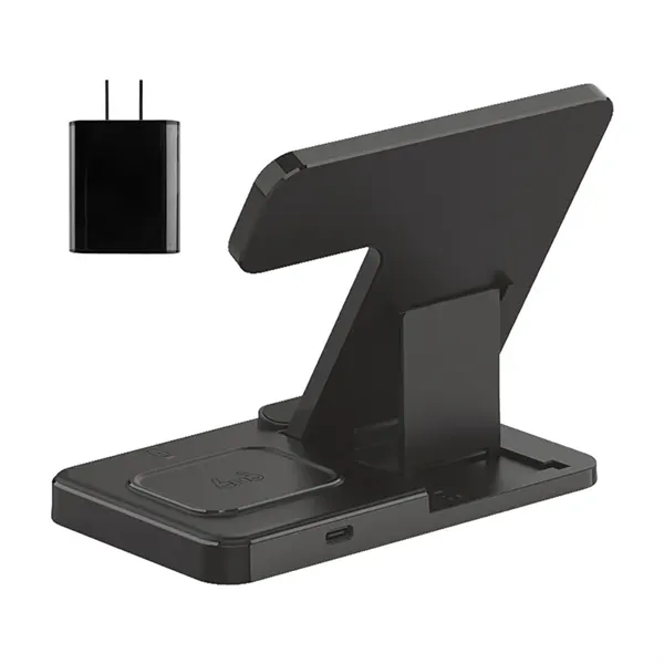 Black color option for Multiuse 3 In 1 Wireless Charger & Stand