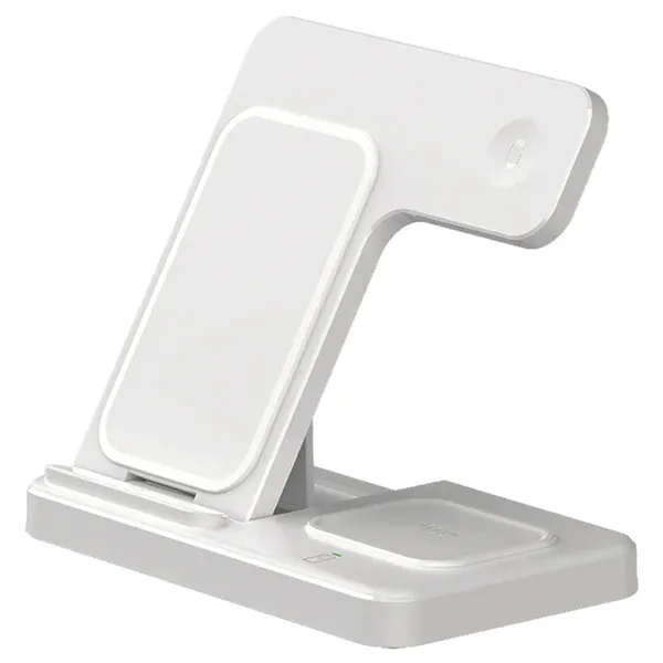 White color option for Multiuse 3 In 1 Wireless Charger & Stand