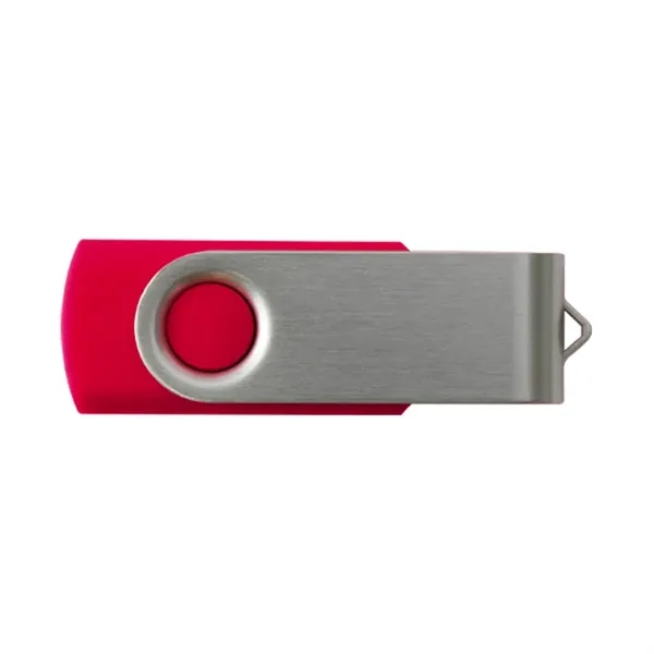 Red color option for Rush   Swivel Usb Flash Drive 8 Gb