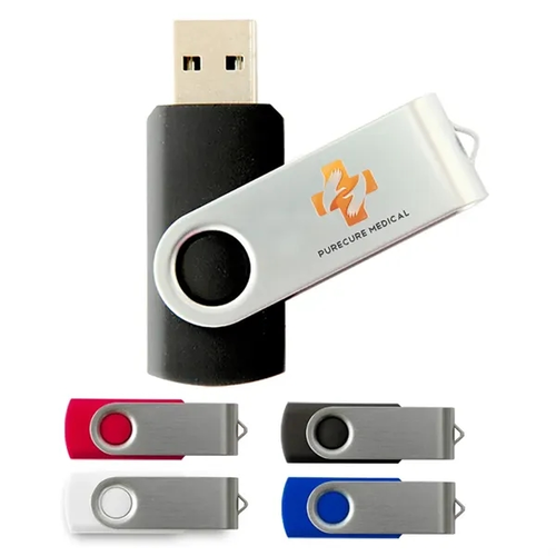 Main photo of Rush   Swivel Usb Flash Drive 8 Gb