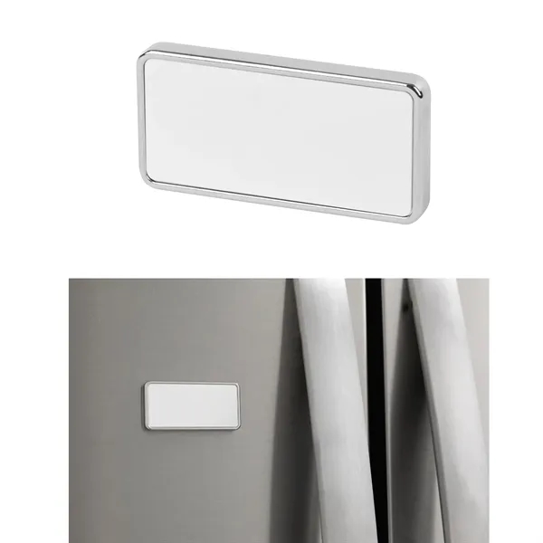 Silver With White color option for Two Piece Magnetic 6"X 8" Photo Holder