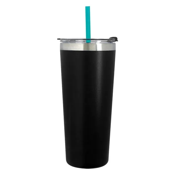 Teal Straw color option for 24 Oz. Full Laser Core Series Tumbler