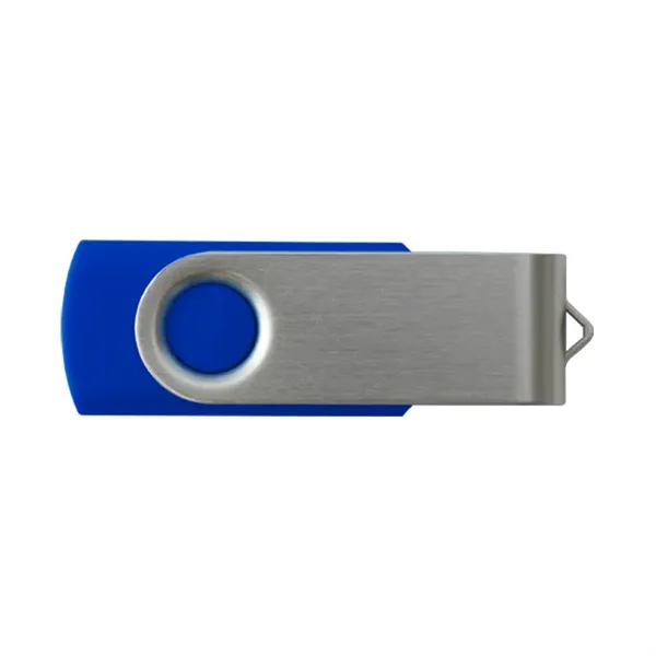 Reflex Blue color option for Rush   Swivel Usb Flash Drive 16 Gb