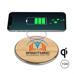 Photo of Bamboo 15 W Qi Wireless Charger