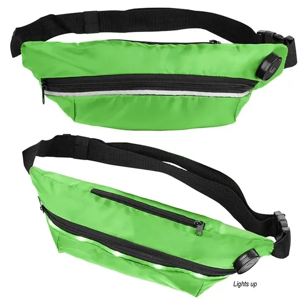 Lime Green color option for Outdoor Light Up Fanny Pack