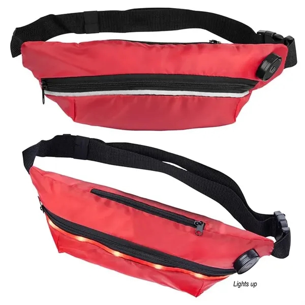 Red color option for Outdoor Light Up Fanny Pack