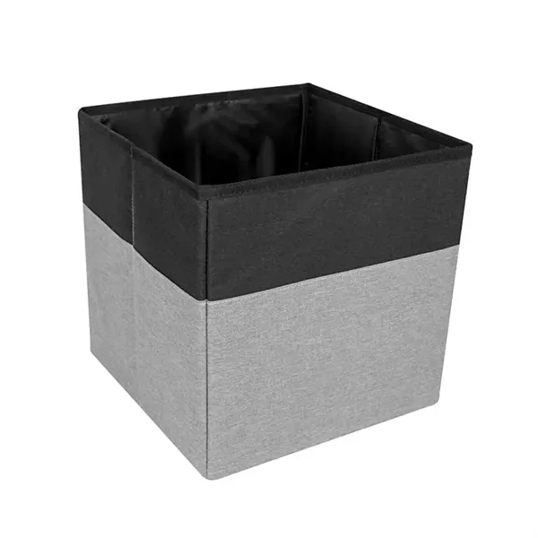 Gray With Black color option for Square One Storage Cube