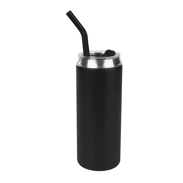 Black color option for 20 Oz. Can Shaped Stainless Steel Tumbler