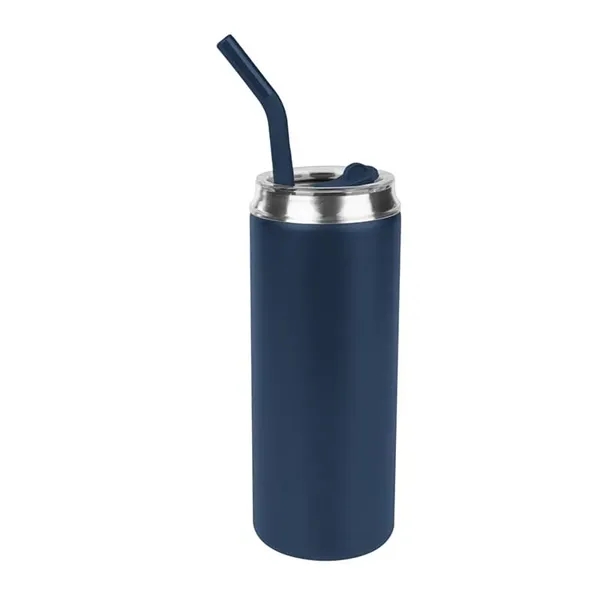 Navy color option for 20 Oz. Can Shaped Stainless Steel Tumbler