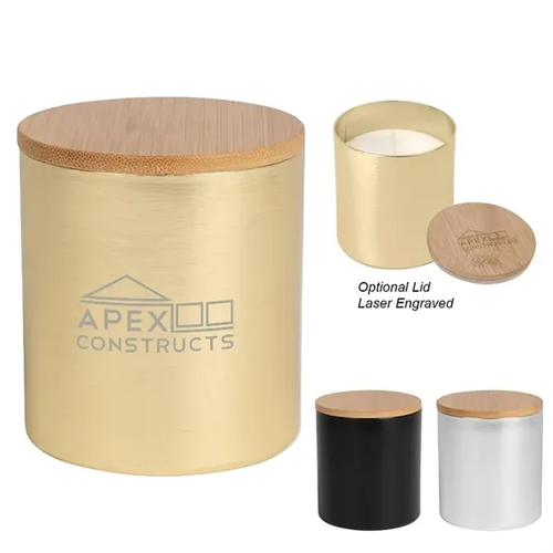 Main photo of Vanilla Scented Aluminum Candle