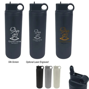 Photo of 27 Oz. Flip Top Stainless Steel Bottle