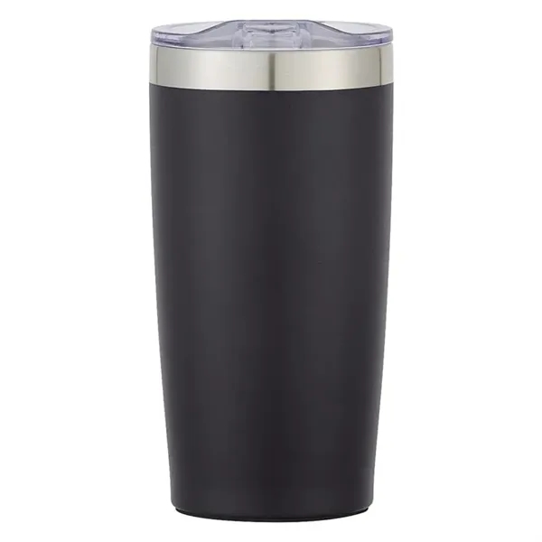 Black color option for 20 Oz. Full Laser Two Tone Rocky Tumbler