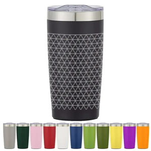 Photo of 20 Oz. Full Laser Two Tone Rocky Tumbler