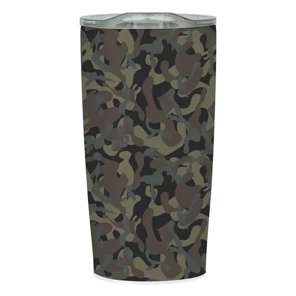 White color option for 20 Oz. Full Color Camo Rocky Tumbler