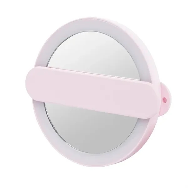 Pink color option for Led Mirror With Handle
