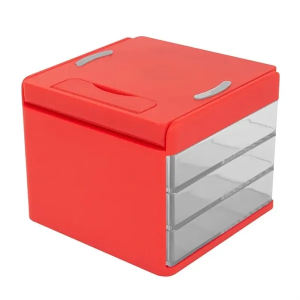 Red color option for Wireless Charging Pad Storage Cube