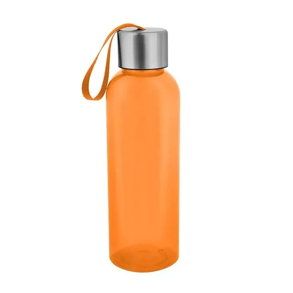 Translucent Orange color option for 20 Oz. Rpet Bottle