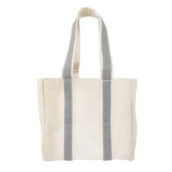 Gray color option for Canvas Wine Bottle Tote Bag