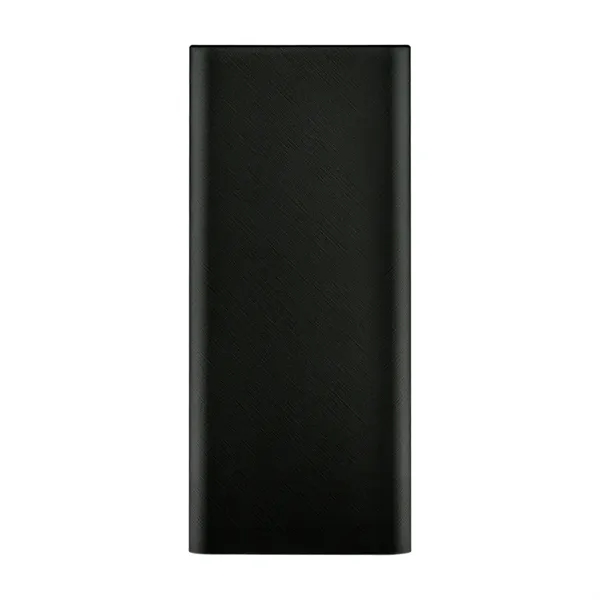 Black color option for Natchez Premier Quick Charge Powerbank 10000