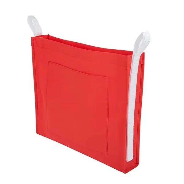 Red color option for Non Woven Attachable Tote Bag