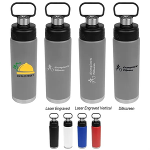 Photo of 24 Oz. Stainless Steel Handle Bottle