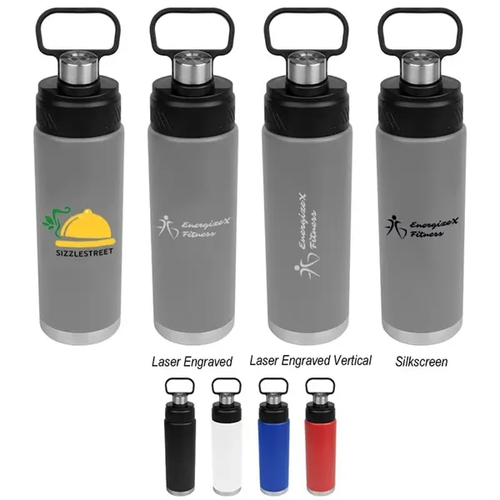 Main photo of 24 Oz. Stainless Steel Handle Bottle